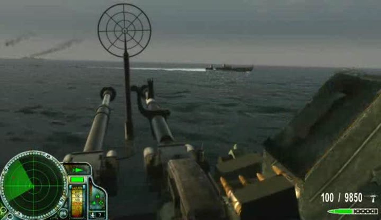 PT Boats : Knights Of The Sea : Séquences de ga...