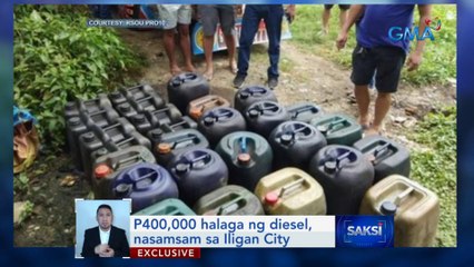 Diesel galing sa paihi, iniimbak sa loob ng simbahan; suspek, arestado | Saksi