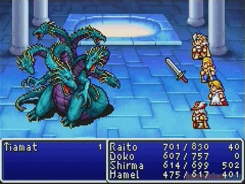 Final Fantasy I & II : Dawn of Souls : Tiamat