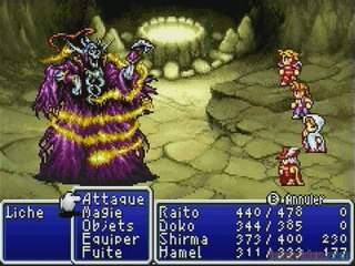 Final Fantasy I & II : Dawn of Souls : Lich