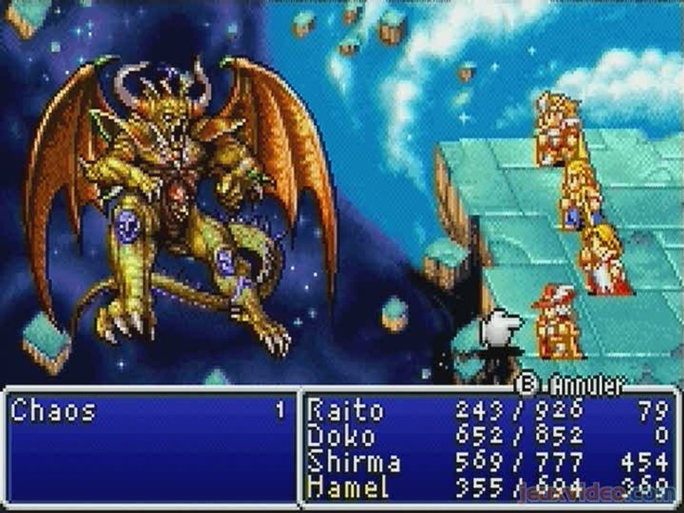 Final Fantasy I & II : Dawn of Souls : Chaos