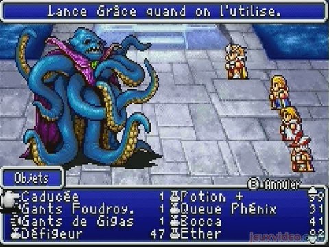 Final Fantasy I & II : Dawn of Souls : Kraken