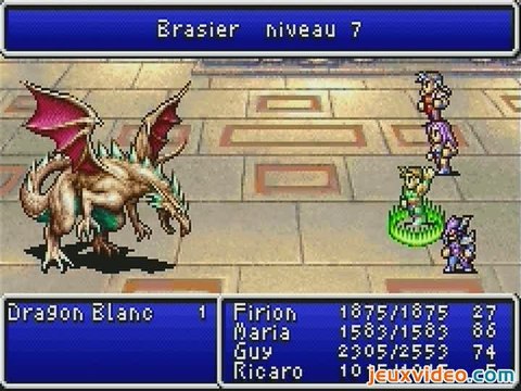 Final Fantasy I & II : Dawn of Souls : Le dragon blanc