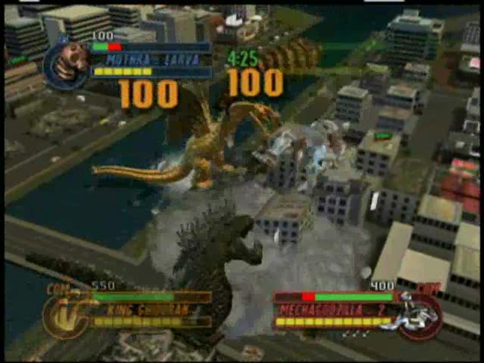 Godzilla : Save the Earth : Jets d'immeubles