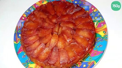 Tarte tatin fondante aux pommes Canada