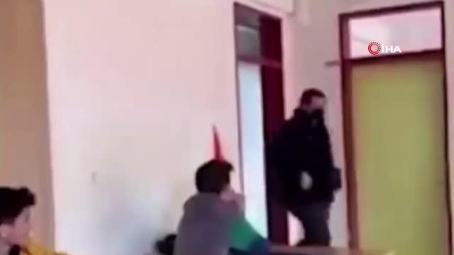 Sosyal medyada paylaşılan görüntü tepki topladı... İl Milli Eğitim müdürlüğünden açıklama geldi