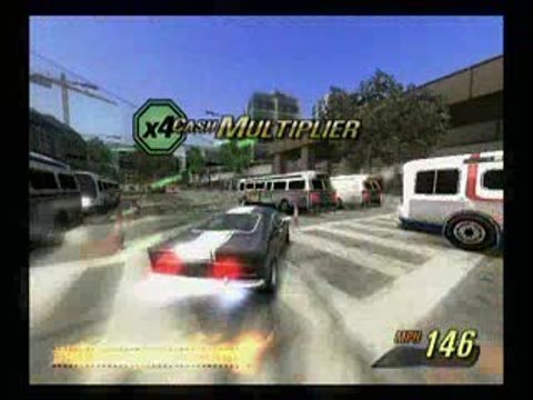 Burnout 3 : Takedown : 360... Km/h ? Degrés...