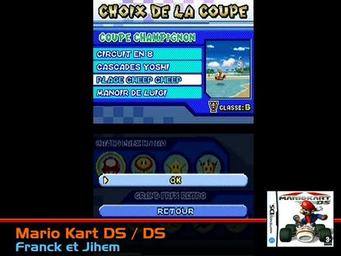 Mario Kart DS : Course et mission