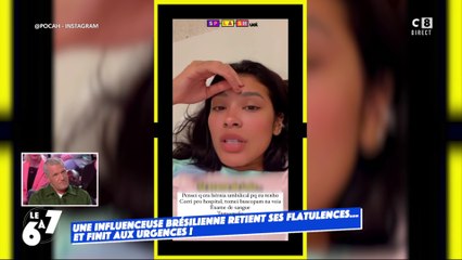 Une influenceuse Brésilienne retient ses flatulences et finit aux urgences !