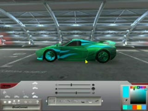 TrackMania Sunrise : Personnalisation des couleurs