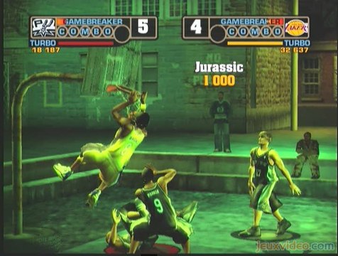 NBA Street V3 : Spurs Vs Lakers