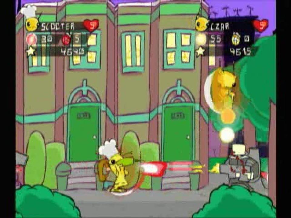 Alien Hominid : Trailer power-up