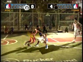 NBA Street V3 : Flying players