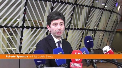 Speranza "Sulla quarta dose serve posizione comune in Ue"
