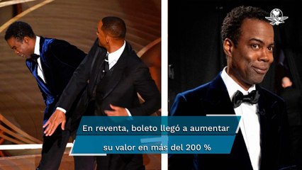 Chris Rock se beneficia de la bofetada que le dio Will Smith