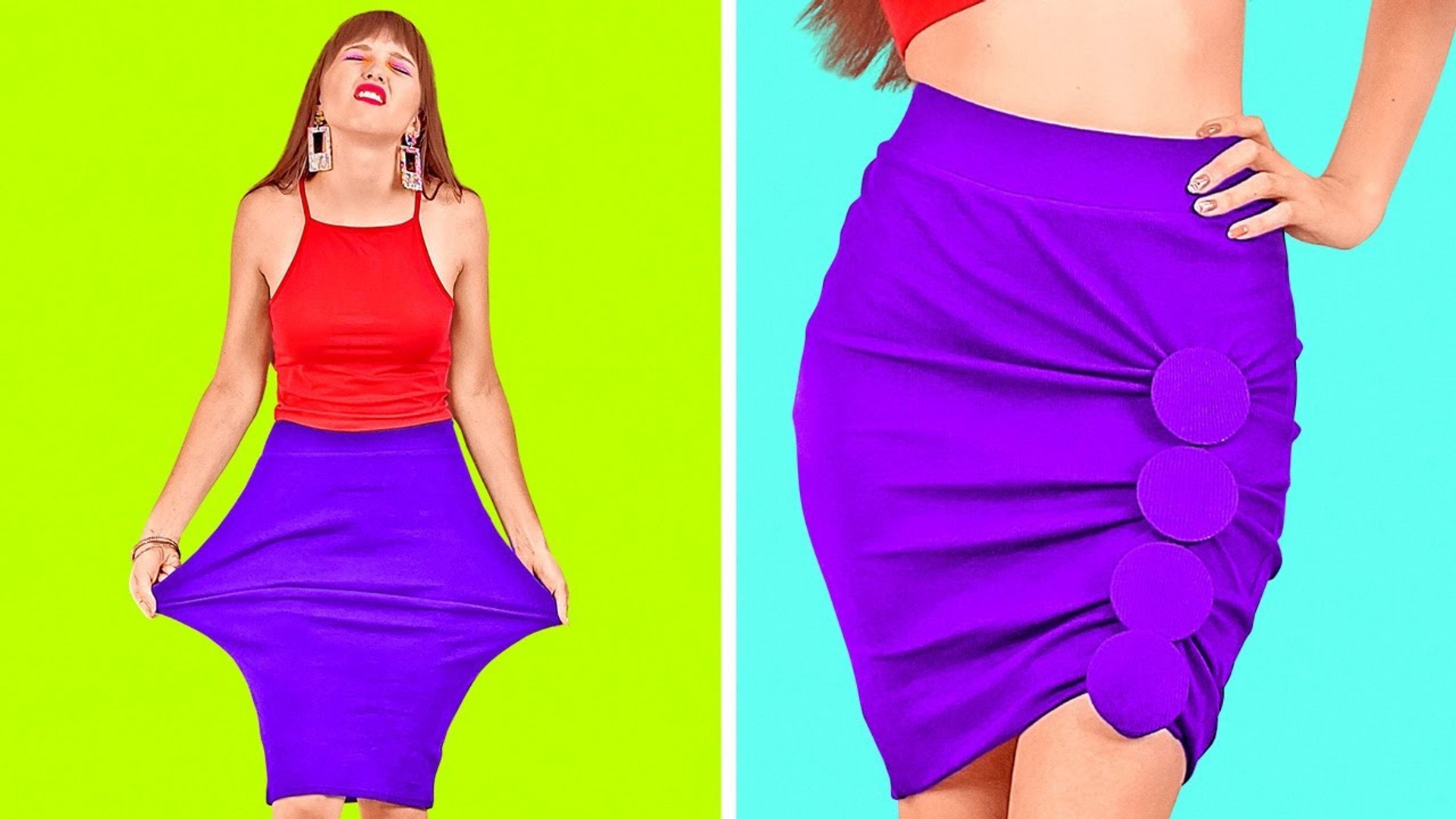 BRILLIANT CLOTHES HACKS FOR SMART GIRLS Easy DIY Ideas by 123 GO - video Dailymotion