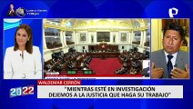 Waldemar Cerrón sobre Castillo: “El presidente ha admitido sus errores por eso ha cambiado de Gabinete”