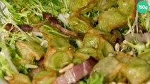 Salade de ravioles du Dauphiné en friture