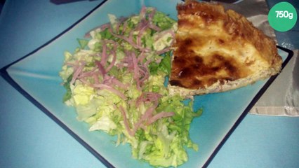 Quiche au jambon fumé