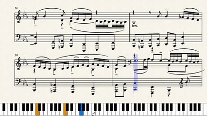 Bach, J.S. - Awake, calls the voice to us - Wachet auf, ruft uns die Stimme BWV 645  (Piano Solo arr.)