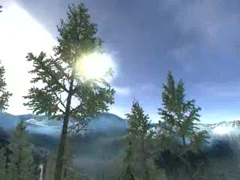 Ski Racing 2006 featuring Hermann Maier : Environnements de montagne