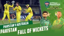 Pakistan Fall Of Wickets | Pakistan vs Australia | 1st ODI 2022 | PCB | MM2T