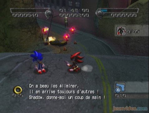 Shadow the Hedgehog : Amis ou ennemis ?!