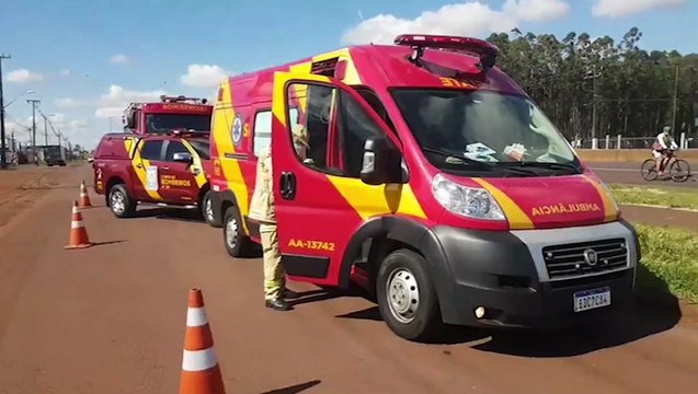 Homem é atropelado às margens da BR-277, nas proximidades do acesso ao Aeroporto de Cascavel