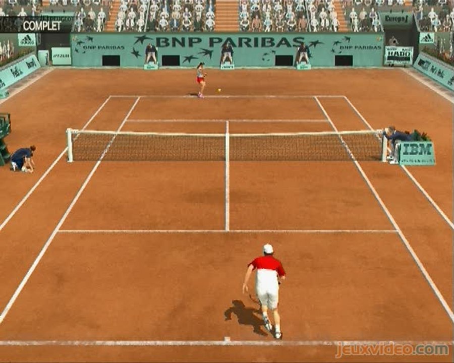 Roland Garros 2005 powered by Smash Court Tennis : Affrontement français