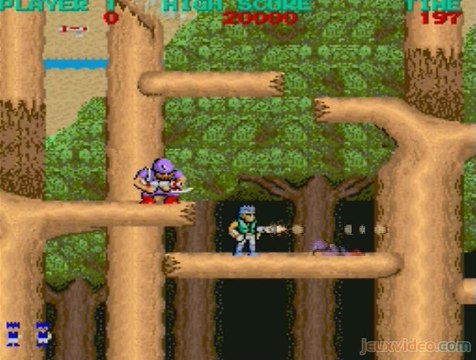 Capcom Classics Collection : Bionic Commando - Mort en pagaille.