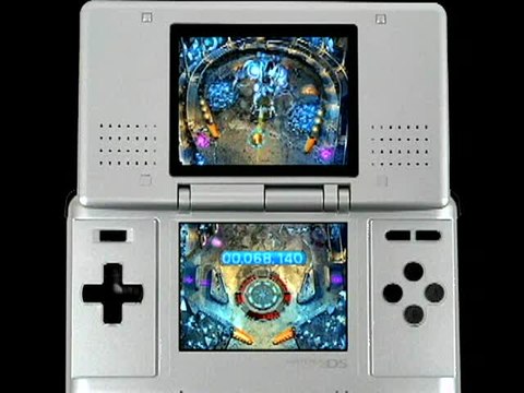 Metroid Prime Pinball : Flipper en double écran