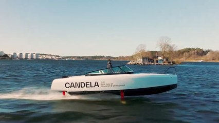 New Electric Speed Boat Glides Above The Water’s Surface