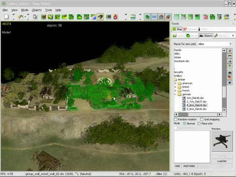 Sudden Strike 3 : Arms for Victory : Editeur de cartes