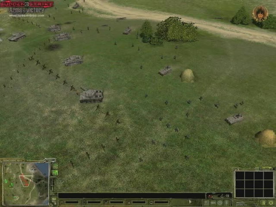 Sudden Strike 3 : Arms for Victory : Utilisation du décor