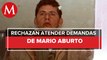 Juez rechaza ordenar a FGR atender demandas de Mario Aburto