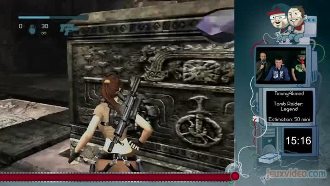 Tomb Raider Legend : Défi : finir le jeu en moins de 50 minutes