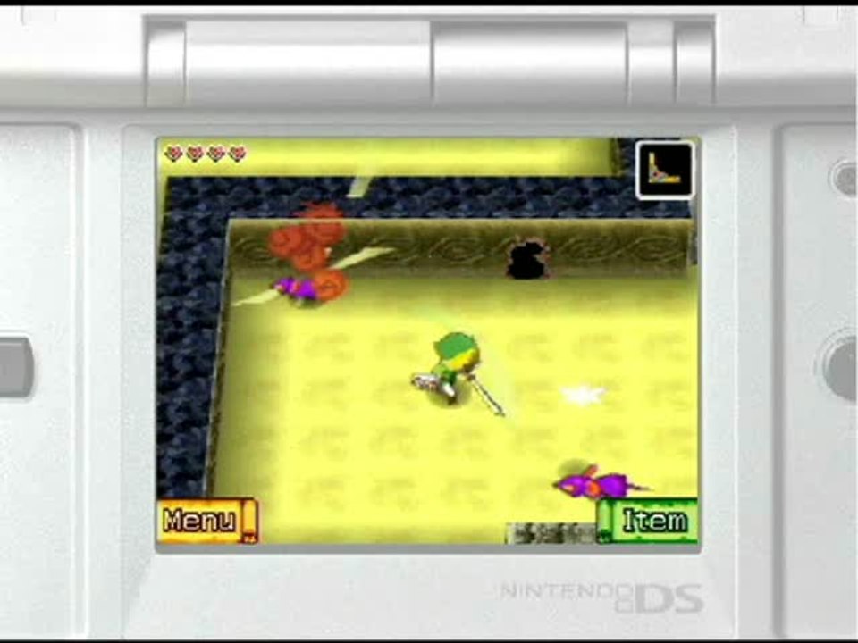 The Legend of Zelda : Phantom Hourglass : Utilisation du stylet