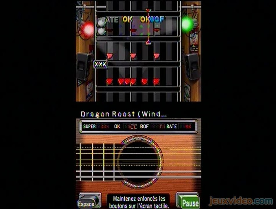 Jam with the Band : Interface guitare