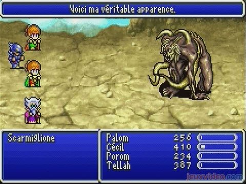Final Fantasy IV Advance : Scarmiglione