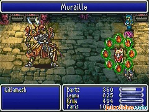 Final Fantasy V Advance : Le bannissement de Gilgamesh