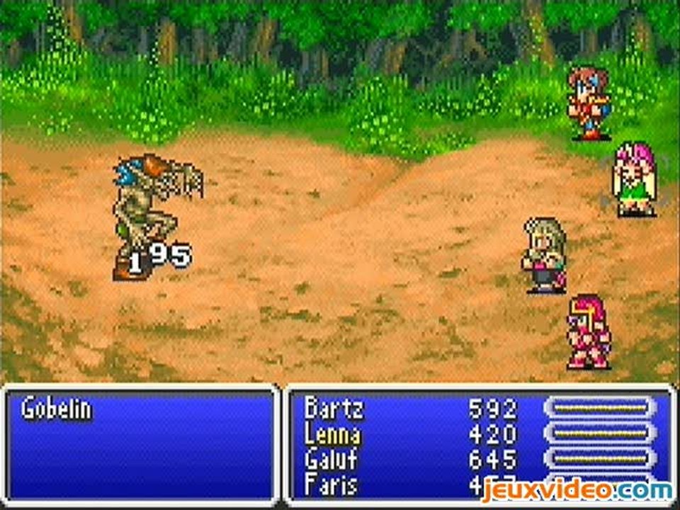 Final Fantasy V Advance : Présentation