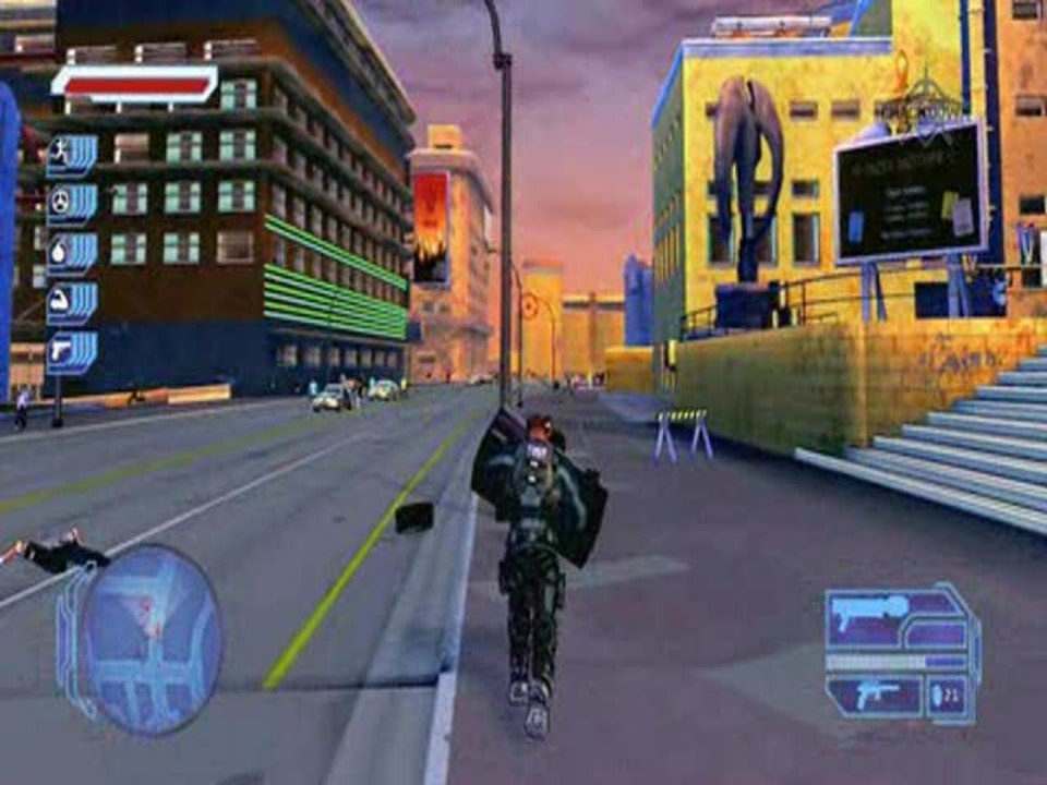 Crackdown : Projections