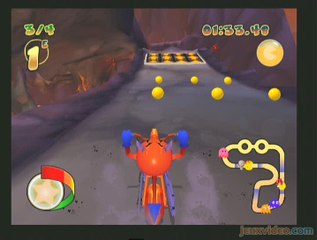 Pac-Man Rally : Pac-Man au centre de la terre