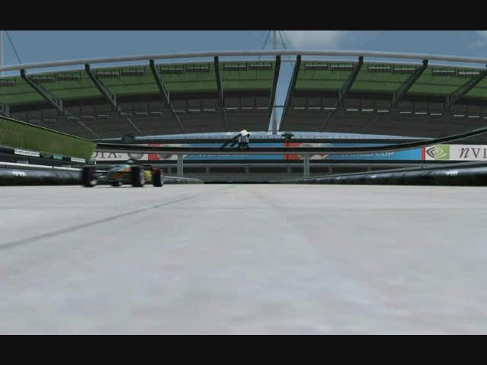 TrackMania Nations : Voiture volante parfaitement identifiée