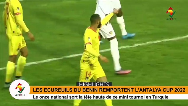 LES ÉCUREUILS DU BÉNIN RAMÈNENT ME TROPHÉE DE L'ANTALYA CUP 2022 AU BERCAIL