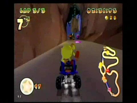 Pac-Man Rally : L'ancêtre du smiley revient