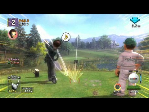 Everybody's Golf : World Tour : Système de swing