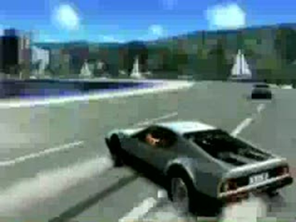 OutRun 2006 : Coast 2 Coast : Cinématiques mises en scène