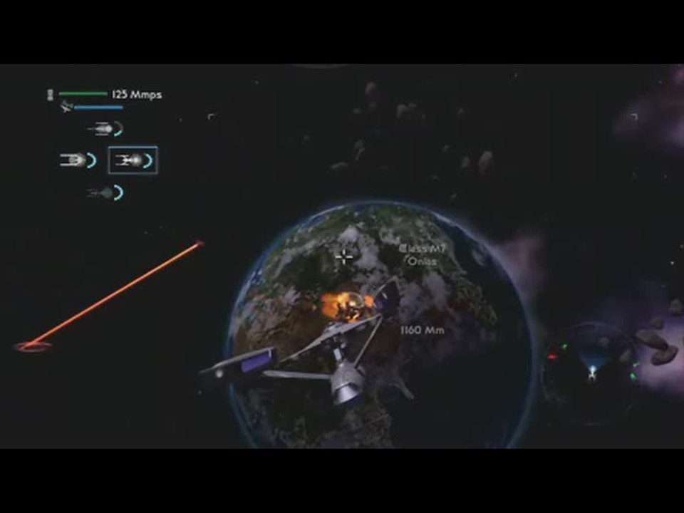 Star Trek : Legacy : Combat spatial