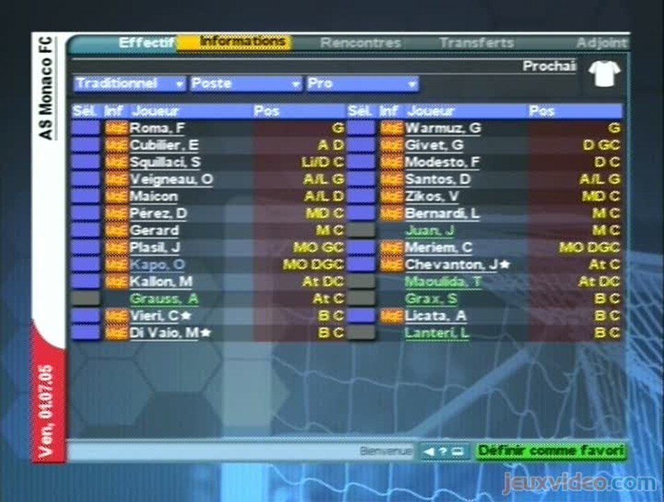 L'Entraîneur 2006 : Création